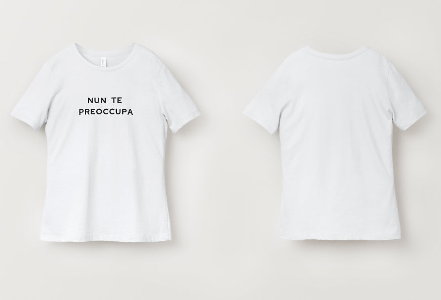 Short Sleeve Crew Neck - White